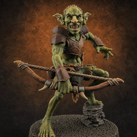 Raiding Rabble Goblin Raider D Miniature for Dungeons and Dragons, Pathfinder or other TTRPGs