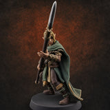 Spear Warden Elf Warriors E Miniature for Dungeons and Dragons, Pathfinder or other TTRPGs