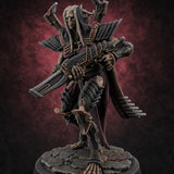 Weapons Bristling Elite Corpse Fleet Infantry C — painted concept preview (miniature supplied unpainted)