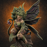 Blooming Majestically Dryad Matron Miniature for Dungeons and Dragons, Pathfinder or other TTRPGs
