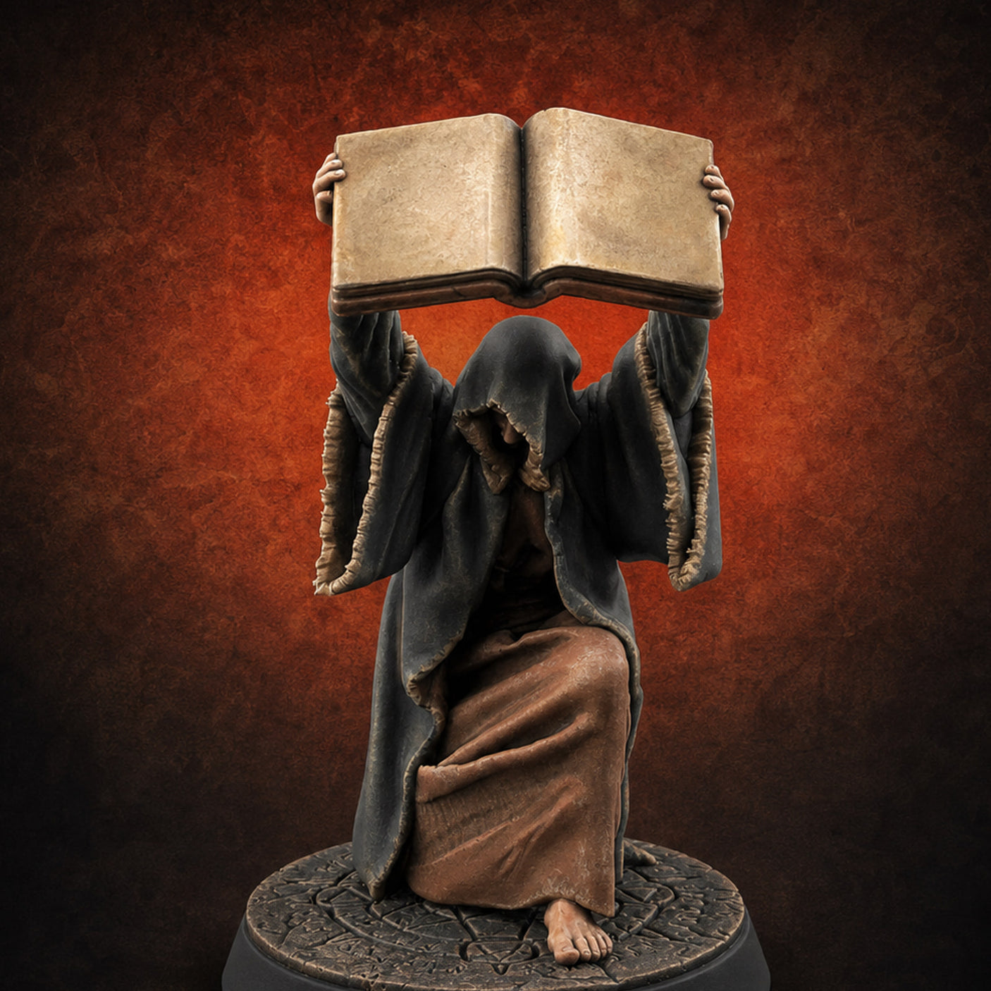 Nyarlathotep Devoted Human Cultist C Miniature for Dungeons and Dragons, Pathfinder or other TTRPGs