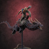 Saddle Riding Hadozee Dragon Riders A — painted concept preview (miniature supplied unpainted)