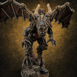 Wings Spread Wide Steam Dragon Lord — painted concept preview (miniature supplied unpainted)