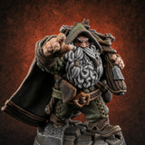 Grizzled Ranging Dwarf Rangers A — painted concept preview (miniature supplied unpainted)
