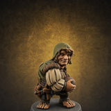 Spyglass Scouting Halfling Bombardier B Miniature for Dungeons and Dragons, Pathfinder or other TTRPGs