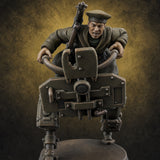 Weird War Japanese Walker Pilots A — painted concept preview (miniature supplied unpainted)