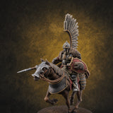 Hussar Charging Lancer Cavalry Set A Miniature for Dungeons and Dragons, Pathfinder or other TTRPGs