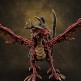 Wings Spread Wide Chinese Dragon Warlord — painted concept preview (miniature supplied unpainted)