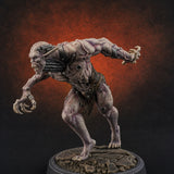 Claws Splayed Roaring Corpse Fleet Brutes B Miniature for Dungeons and Dragons, Pathfinder or other TTRPGs