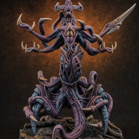 Tendrils Spreading Wide Illithid Matriarchs A Miniature for Dungeons and Dragons, Pathfinder or other TTRPGs