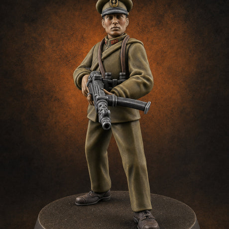 Weird War Japanese NCO Soldier B Miniature for Dungeons and Dragons, Pathfinder or other TTRPGs