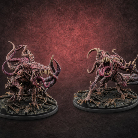 Tentacles Writhing Grell Lurkers Miniature for Dungeons and Dragons, Pathfinder or other TTRPGs