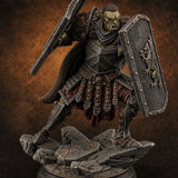 Double Shielded Orc Gladiator Miniature for Dungeons and Dragons, Pathfinder or other TTRPGs