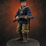 Weird War Japanese Aiming Riflemen I — painted concept preview (miniature supplied unpainted)