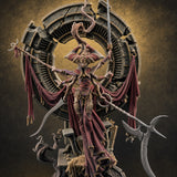 Ascending Through Chaos Marilith Warlord Miniature for Dungeons and Dragons, Pathfinder or other TTRPGs