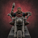 Hands In The Air Space Dwarf Bikers A — painted concept preview (miniature supplied unpainted)