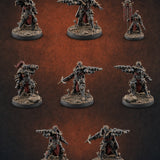 Cannon Crowned Sentinels — painted concept preview (miniature supplied unpainted)