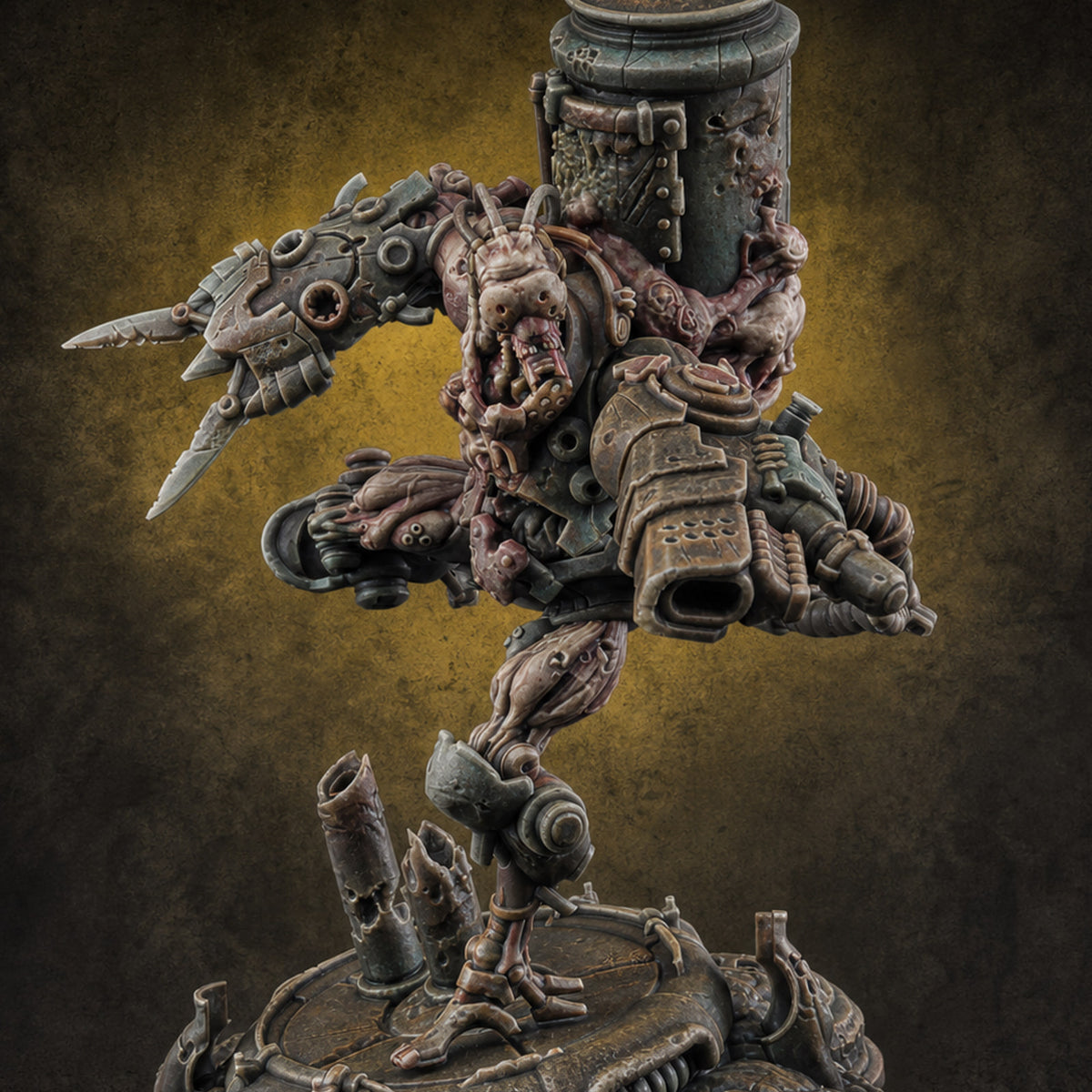 Junk Hoarding Necrolinked Wight C Miniature for Dungeons and Dragons, Pathfinder or other TTRPGs
