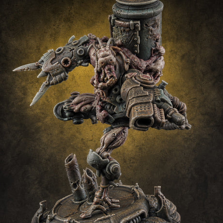 Junk Hoarding Necrolinked Wight C Miniature for Dungeons and Dragons, Pathfinder or other TTRPGs