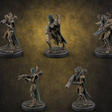 Weapons Bristling Elite Corpse Fleet Infantry — painted concept preview (miniature supplied unpainted)