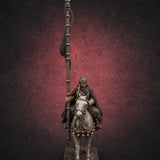 Trotting Human Flagbearer — painted concept preview (miniature supplied unpainted)