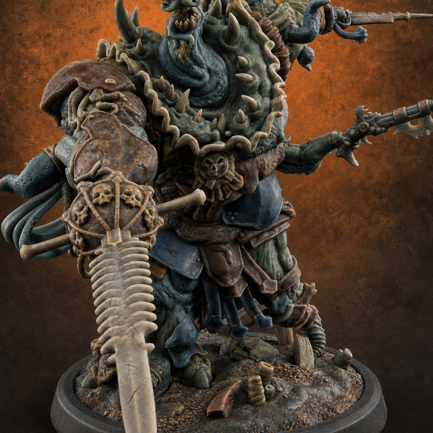 Barnacle Encrusted Dead Sailor C Miniature for Dungeons and Dragons, Pathfinder or other TTRPGs