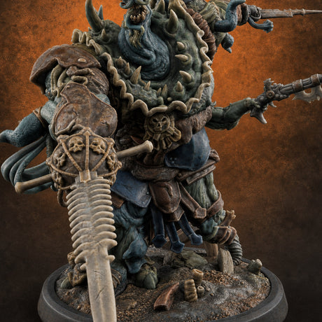 Barnacle Encrusted Dead Sailor C Miniature for Dungeons and Dragons, Pathfinder or other TTRPGs