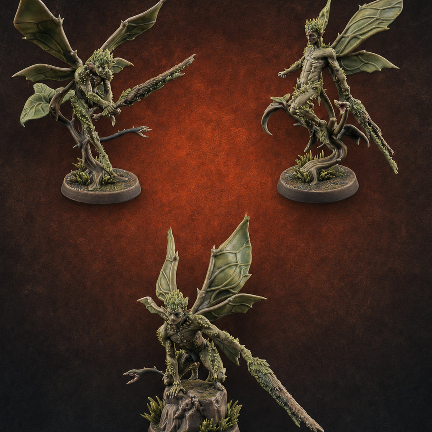 Zipping Around Sprite Thorn Knights Miniature for Dungeons and Dragons, Pathfinder or other TTRPGs
