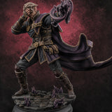 Blinded by the Light Elf Warlock Miniature for Dungeons and Dragons, Pathfinder or other TTRPGs