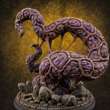 Writhing Reaching Dark Young of Shub-Niggurath B — painted concept preview (miniature supplied unpainted)