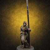 Spear Warden Elf Warriors C Miniature for Dungeons and Dragons, Pathfinder or other TTRPGs