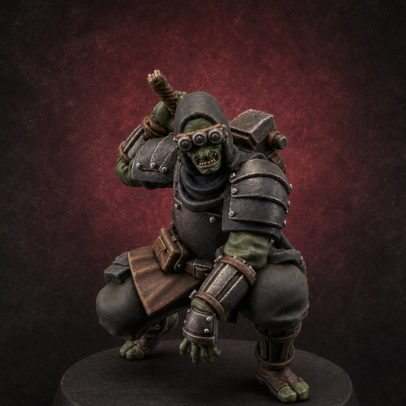 Weird War Japanese Ninja Soldiers A — painted concept preview (miniature supplied unpainted)