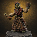 Juggling The Drinks Goblin Taverner Miniature for Dungeons and Dragons, Pathfinder or other TTRPGs