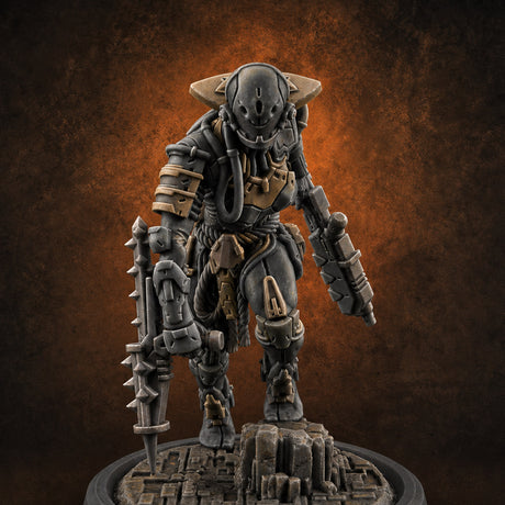 Gun Running Goblin Trooper B Miniature for Dungeons and Dragons, Pathfinder or other TTRPGs