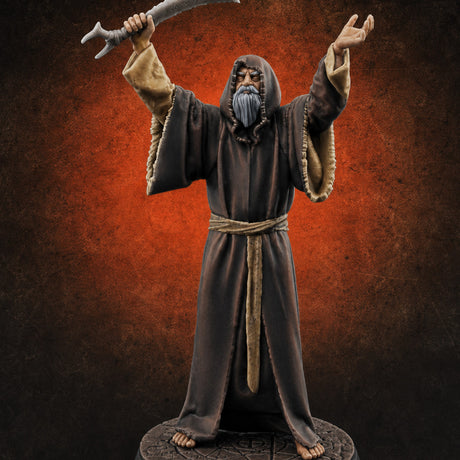 Nyarlathotep Devoted Human Cultist B Miniature for Dungeons and Dragons, Pathfinder or other TTRPGs
