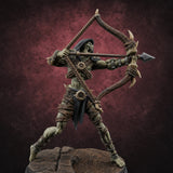Drawing Back For The Shot Ghoul Archers A — painted concept preview (miniature supplied unpainted)
