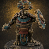 The Skull Shell Tribe C — painted concept preview (miniature supplied unpainted)