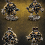 Junkyard Stomping Necrolinked Mechs Miniature for Dungeons and Dragons, Pathfinder or other TTRPGs