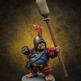 Spyglass Scouting Halfling Bombardier C Miniature for Dungeons and Dragons, Pathfinder or other TTRPGs