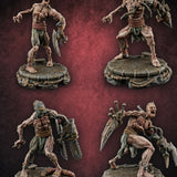 Jaw Dropping Cyborg Mutants Miniature for Dungeons and Dragons, Pathfinder or other TTRPGs