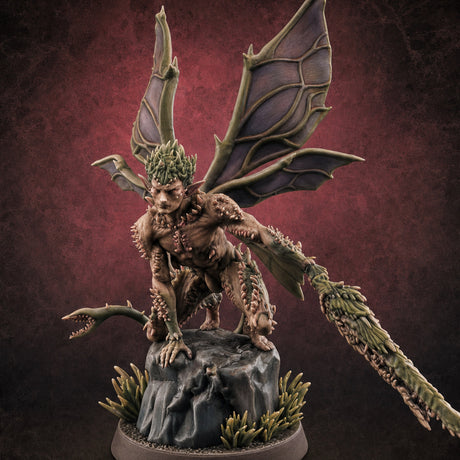 Zipping Around Sprite Thorn Knights C Miniature for Dungeons and Dragons, Pathfinder or other TTRPGs