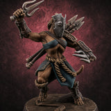Shouldering The Blade Hadozee Warriors F Miniature for Dungeons and Dragons, Pathfinder or other TTRPGs