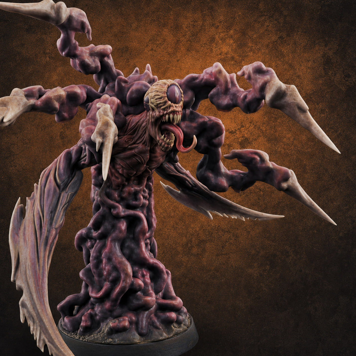 Loathing Armour Erupting Spawn of Yog-Sothoth B — painted concept preview (miniature supplied unpainted)