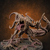 Tentacles Writhing Grell Lurkers B — painted concept preview (miniature supplied unpainted)
