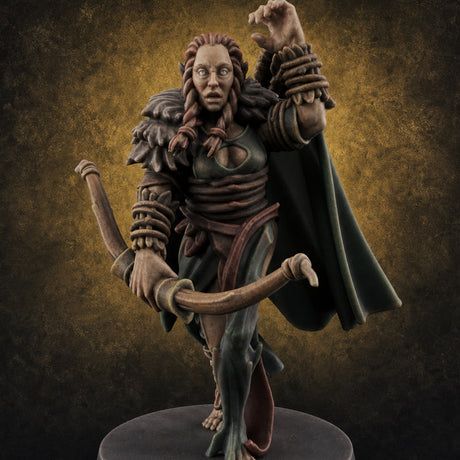 Hooded Bandit Crew Human Bandit E Miniature for Dungeons and Dragons, Pathfinder or other TTRPGs