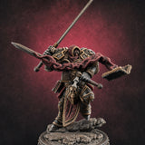 The Unseeing Holy Paladin Order D — painted concept preview (miniature supplied unpainted)