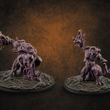 Tentacles Writhing Star Spawn Despoilers — painted concept preview (miniature supplied unpainted)