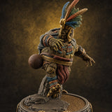 The Skull Shell Tribe D — painted concept preview (miniature supplied unpainted)