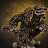 Shaggy And Snarling Owlbear Brute Miniature for Dungeons and Dragons, Pathfinder or other TTRPGs