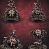Tentacles Coiling Skyward Kruthiks — painted concept preview (miniature supplied unpainted)